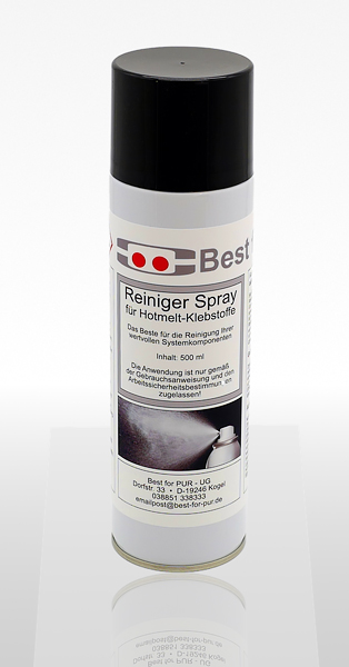 Reiniger Spray für Hotmelt Klebstoff